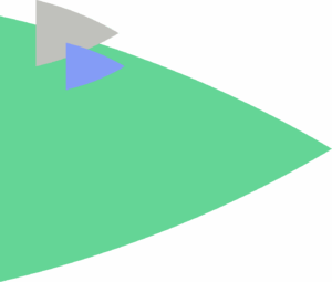 three triangle points grouped together