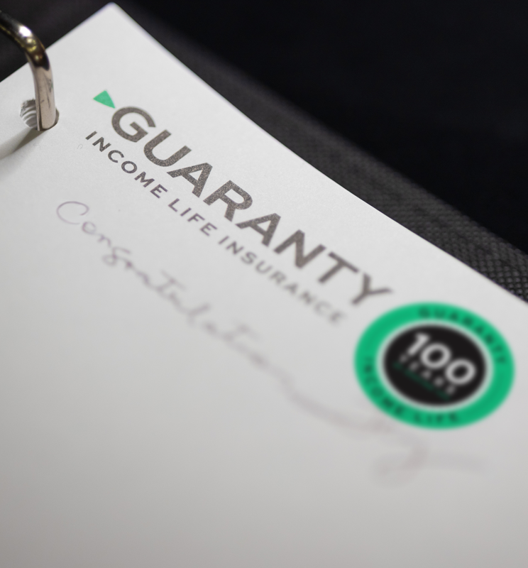 Guaranty letterhead